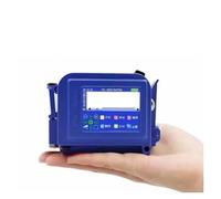 YXZKJZJ Impresora de inyección de Tinta Termal del Jet portátil del PDA de 12.7m m 25W for la Etiqueta de caducidad del Logotipo de la Fecha del código Gran compacidad(Blue with Cartridge)