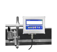 YXZKJZJ Impresora de inyección de Tinta térmica en línea de 12,7 MM/25,4 MM for código de Barras QR Fecha Variable número de Fecha Gran compacidad(25.4mm)