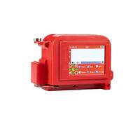 YXZKJZJ Impresora de inyección de Tinta térmica portátil, 27 Idiomas, 12,7mm, con Pantalla táctil for código de Barras QR, Logotipo de Fecha Gran compacidad(Red Printer no Ink)