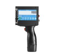 YXZKJZJ Impresora De Inyección De Tinta Térmica Portátil De 1,2-25,4mm con Cartucho De Tinta De Secado Rápido De 42ml For Logotipo De Número De Fecha Gran compacidad