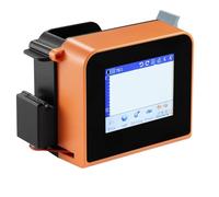 YXZKJZJ Impresora de inyección de Tinta térmica portátil de 12,7mm con Pantalla táctil de 2,5 Pulgadas for código de Barras QR, Fecha, Logotipo Gran compacidad