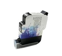YXZKJZJ Impresora de inyección de Tinta térmica portátil, Gran Capacidad, 90ml, 12,7mm, Cartucho de Tinta ecosolvente de Secado rápido for Impresora no cifrada Gran compacidad(Blue)