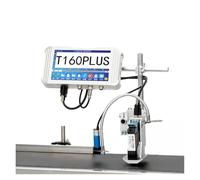 YXZKJZJ Impresora En Línea Automática De 12,7 MM con Pantalla De 7 Pulgadas, Impresora De Inyección De Tinta con Número De Logotipo Y Fecha For Botellas Gran compacidad