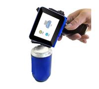 YXZKJZJ Mini Impresora de inyección de Tinta Número Vida útil Producción Fecha de vencimiento Codificador portátil Solvente Secado rápido Secado rápido para etiquetado y codificación(with 2 Ink)