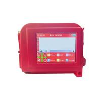 YXZKJZJ Mini Impresora de inyección de Tinta portátil, 26 Idiomas, 12,7 MM, Fecha, Logotipo, Botella de plástico, máquina de codificación Gran compacidad(Blue)