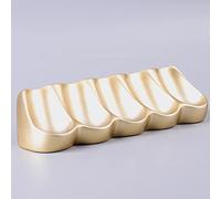 YXZN Accesorios para Pipas de Fumar Soporte de Madera para Tabaco Soporte de exhibición de Pipa Haya para 5 Pipas de Tabaco Regalo (Color4)