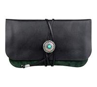 YXZN Estuche De Almacenamiento De Cuero Genuino para Bolsa De Tabaco, Portátil con Ruedas para Fumar, Soporte para 2 Pipas Y Accesorios, Vintage Unisex