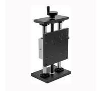 YXZQLOZ Actuador lineal y guía de riel de mesa deslizante para enrutador CNC, plataforma de elevación manual de eje Z, herramienta de ingeniería mecánica de precisión (100 mm)