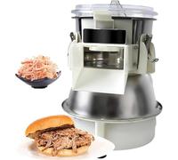 YXZQLOZ Desmenuzadora eléctrica de Carne, máquina desmenuzadora de 180 W para Cerdo y Pollo, cámara de procesamiento de 37 x 26 cm, para cocinas domésticas y de restaurantes.