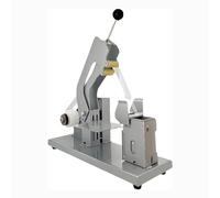 YXZQLOZ Flejadora manual de verduras con tensión ajustable y plataforma elevable, eficiente para granjas y supermercados, para embalaje de productos frescos