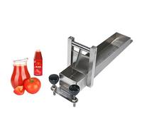 YXZQLOZ Probador de flujo de viscosidad para alimentos, Consisómetro automático con escala de precisión, muestra de 75 ml para mermelada, salsa de tomate, queso para cocina y restaurante