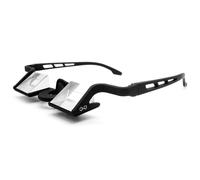 YY Vertical - Plasfun Evo Black - Gafas de Escalada para Asegurar con Estilo Deportivo - Gafas Prisma con campo de visión ampliado y montura ligera