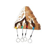 YY Vertical - Keyholder Everest madera de cerezo, edición premium