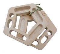 YY Vertical - Penta - Multipresa de Madera Reconocida para Escalada y Entrenamiento Funcional Hangboard Ligero, Portátil y Muy Versátil para Suspensión y Dominadas