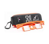 YY Vertical - Plasfun Evo Orange - Gafas de Escalada para Asegurar con Estilo Deportivo - Gafas Prisma con campo de visión ampliado y montura ligera