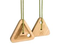 YY Vertical - Triangle - Multipresa de Madera compacta para escalada y entrenamiento - Hangboard portátil y estable para suspensión, dominadas y tracción precisa