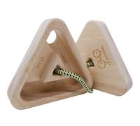 YY Vertical - Triangle - Multipresa de Madera compacta para escalada y entrenamiento - Hangboard portátil y estable para suspensión, dominadas y tracción precisa