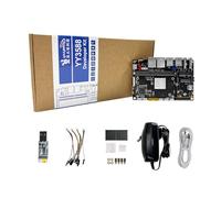 YY3588 AI Development Board RK3588 Chip 8-Core ARM 6TOPs NPU, 32GB LPDDR4 RAM 256GB eMMC5.1, para control industrial Edge AI Smart Terminal AI Tasks (Power Kit, 4 + 32 GB)
