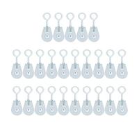 YYALYYON 25 poleas duraderas, resistentes al desgaste, pequeñas, compactas, fáciles de reemplazar, prácticas y convenientes para equipos de invernadero.