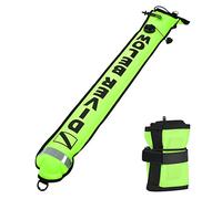 YYALYYON Accesorio de boya Marcador de señal de Superficie SMB de Buceo Inflable de Alta Visibilidad de 5 pies (Amarilla Fluorescente)