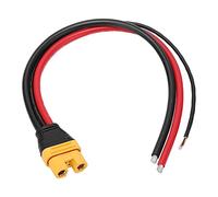 YYALYYON Conector de Enchufe Hembra AS150U, Cable de Silicona antichispas, Enchufe Hembra con Pines de señal, Anillo Impermeable para Controlador