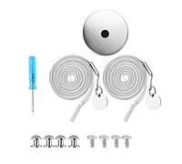 YYALYYON Cordones elásticos sin Atar para XYZ, Cordones duraderos, cómodos y Resistentes al Desgaste, de Bloqueo rápido y fácil, para Correr, Zapatillas, Botas, Zapatos Casuales, (Blanca)