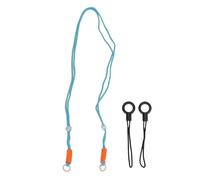 YYALYYON Correa para cámara, Correa para el Cuello y el Hombro de muñeca de poliéster para cámaras instantáneas DSLR Digitales universales y Estuches para teléfonos, Accesorio de (Azul Claro)
