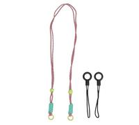 YYALYYON Correa para cámara, Correa para el Cuello y el Hombro de muñeca de poliéster para cámaras instantáneas DSLR Digitales universales y Estuches para teléfonos, Accesorio de (Rosa Claro Azul)