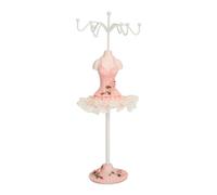 YYALYYON - Expositor de joyería elegante, diseño humano, organizador de estilo princesa para pendientes, collares, pulseras, construcción de resina duradera con, #811, resina, hierro