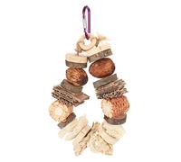 YYALYYON Juguete para Masticar pájaros, Resistente a Las mordeduras, Alivio del aburrimiento, Jaula para Loros, Juguete con Gancho para cacatúas y tortolitos