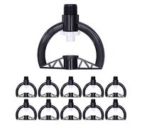 YYALYYON para aspersores de jardín, rotador de impacto de alta presión, construcción de plástico duradero, conector de rosca G3/4, herramienta de riego que ahorra agua para césped