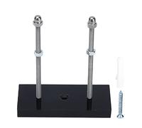 YYALYYON Skateboard Wall Mounts for Decorative Display, Horizontal and Vertical Installation, Easy Setup with Minimal Wall Damage, for Longboards and Cruisers