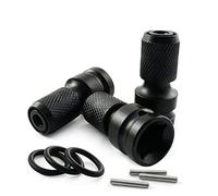 YYANGZ 3 juegos de portabrocas adaptador de impacto hexagonal hembra de 1/2 pulgada a llave hexagonal de 1/4 pulgadas, cabezal de conversión telescópico, para llave de impacto neumática y eléctrica