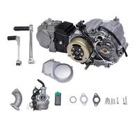 YyanLAK Motor de 125 cc de 4 tiempos, motor de un solo cilindro, enfriado por aire manual, con arranque de pedal y embrague accionado manualmente, para Dirt Bike Pit Bike Motor Engine