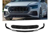 YYASWED Coche Alerón Delantero, para Audi Q8 2019-2023,lip Delantero Difusor,Parachoques Splitter,Barbilla Spoiler Difusor Coche