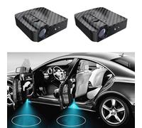 YYASWED Luces Bienvenida, para Renault Koleos Kadjar Captur Fluence Latitude CAPTUR Scenic City K-ZE,Luz de Bienvenida del Automóvil,luz de proyector de Puerta de Coche,Luz de La Puerta