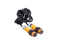 YYAZXSIQ M18 NPN No E3F-5DN1-5L a través del Amplificador del Cilindro del Haz Sensor de Interruptor fotoeléctrico(E3F-5DP3-5L PNP NONC)