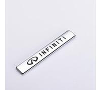YYBCDSA Emblema de coche, para Infiniti QX50 Q70L Q60 Q50 3D Metal Cromo Letra Badge Badge Badge Emblem Car Styling Accesorios