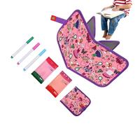 yybng Bloc de Dibujo Infantil | Bloc de Dibujo Borrable y Plegable para Niños - Pizarra Plegable para Dibujar Divertida | Regalo para Halloween Navidad Cumpleaños Viaje Carretera Avión Escuela