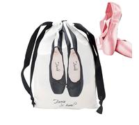 yybng Bolsas para Zapatos de Almacenamiento - Bolsas con Cordón para Almacenar Zapatos De Baile,Fundas Organizadoras Lavables de Satén Antipolvo para Viaje y Entre Bastidores