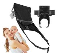 yybng Cama de avión para niños | Cama extensible para niños | Ayuda de descanso amortiguadora para bebés en viajes por carretera en el coche en vuelos y en