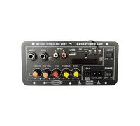 yybng Placa Amplificadora - Pantalla Estéreo Inalámbrica con para Tarjetas - Subwoofer De Audio para Coche Exterior,para Hombres y Mujeres Audio Doméstico Karaoke Viajes Reuniones Actividades