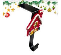 yybng Sujetador De Medias Navideñas - Ganchos Para Chimenea Sin Taladro | Ganchos Navideños Para Chimenea,Para Coronas Cadenas De Luces LED Pequeñas Linternas Propietarios Anfitriones