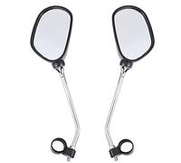 YYCFB 2 Pcs Espejo Retrovisor de Bicicleta, 360° Rotativo Ajustable Espejo para Carretera Montaña Bicicleta E-Bike Monopatín Silla de Ruedas Ciclomotor, Electrico Patinete, Sillas de Ruedas