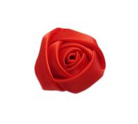 YYCRAFT Pack of 20 Satin 4d Rose 2""""(5cm) Craft Wedding Bride-Red