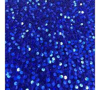 YYCRAFT The Yard - Tela elástica de terciopelo con lentejuelas, tela elástica en 2 direcciones para moda, manualidades, telones de fondo, 2 yardas, color azul rey