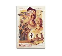yydds Póster de película The Karate Kid de 1984 en lienzo, impresión artística de pared, decoración estética de habitación, decoración del hogar, oficina, 30 x 45 cm, estilo sin marco