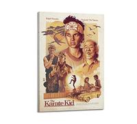 yydds Póster de película The Karate Kid de 1984 en lienzo, impresión artística de pared, decoración estética de habitación, decoración del hogar, oficina, 20 x 30 cm, estilo marco