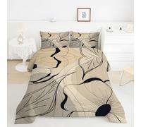 YYDIANZ Edredon Cama 150 ArtíStico Edredón Flor de Microfibra 300gr/m², Relleno Nórdico Suave, Ligero, Reversible y Transpirable, 4 Estaciones (220x240 cm)