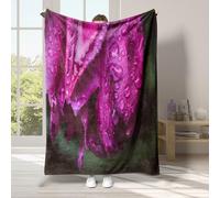 YYDIANZ Rocío Manta Felpa de Super Suave Cálida,Pétalo Blanket de Franela 180 x 200cm, Adecuado para Sofá de Dormitorio, Viajes, Campamentosy se Puede Usar Durante Todo el Año